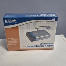 Vintage D-Link DNS-120 USB to Ethernet Network Storage Adapter Brand New Sealed picture
