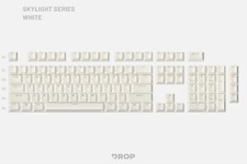 NEW Drop White Shine Through Keycaps Kit  TKL CTRL ALT ENTR 108 Keys picture