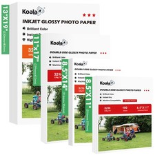Lot Koala Double Sided Glossy Photo Printer Paper 32LB 8.5x11 8.5x14 11x17 120g picture
