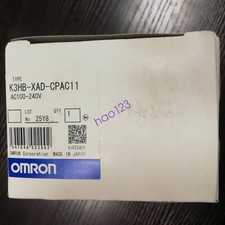 New Omron K3HB-XAD-CPAC11 current and voltage rotation table DHL/FedEx picture