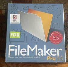 FILEMAKER PRO 5.5 For Mac, New, Sealed picture