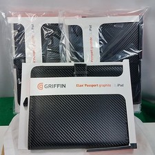 * Lot of 3 Griffin Elan Passport Black BG01606 iPad Folio Padded Case NEW picture