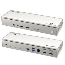 Thunderbolt 4 Docking Station Quad Monitor 15-in-1 TBT4 Hub 98W Laptop Charging picture