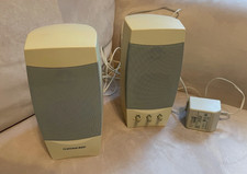 Vintage Gateway 2000 Altec Lansing ACS41 Computer Speakers - TESTED & WORKING picture