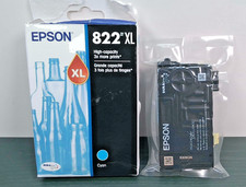 Epson - 822XL Cyan Cartridge - Durabrite High Capacity - Exp: 01/29 - OpenBox picture