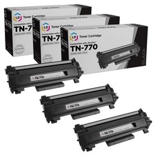 LD 3PK Replacements for Brother TN770 TN-770 TN760 TN-760 Super High Yield Black picture
