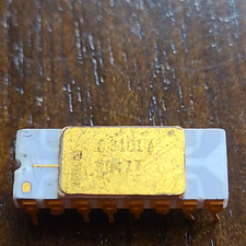 Intel C3101 gray trace vintage collectable chip  ALL LEGS INTACT (BO) picture