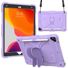 For iPad A16 /10th 9th 8th 7th Gen Heavy Duty Shockproof Stand Case Cover Xmas picture