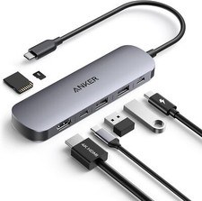 Anker 7-in-1 USB C Hub MultiPort Adapter 4K@60Hz USB C to HDMI Splitter 100W PD picture