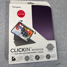 Targus Click-In Rotation Case for iPad 10th Gen 10.9 Purple THZ99007WM picture