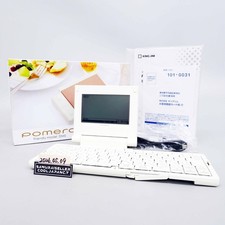 KING JIM Pomera DM5 Digital Memo Compact Lightweight Keyboard Pink Gold Used picture