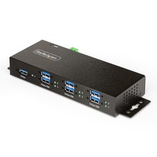 StarTech 5G7AINDRM-USB-A-HUB 7-Port Managed USB Hub, Heavy Duty Metal picture