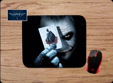 THE JOKER BATMAN INSPIRED ART CUSTOM MOUSE PAD DESK MAT HOME SCHOOL PC GAMING picture
