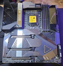 MSI MEG Z590 GODLIKE LGA 1200 Motherboard w/ M.2 XPANDER-Z + Original Box picture