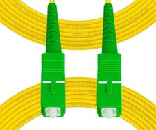 -30m(98ft) OS2 SC/APC to SC/APC Fiber Patch Cable Single Mode Fiber, Simplex,... picture