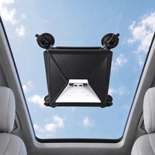 Starlink Mini Protective Case with 4-Point Suction Mount - Secure Car/RV/Boat In picture