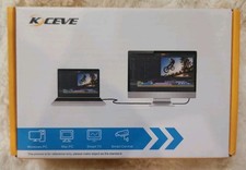 KCEVE DP HDMI USB 3.0 KVM Switch 2 Computer 2 Monitors, Dual Monitor picture