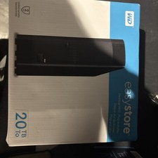 WD - Easystore 20TB External USB 3.0 Hard Drive - Sealed in Original Box picture