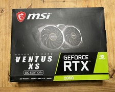 MSI GeForce RTX 2060 VENTUS XS OC 6GB Used in Box GPU picture