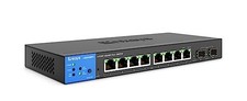 LINKSYS LGS310MPC 8-PORT MANAGED POE+ SWITCH - BLACK picture