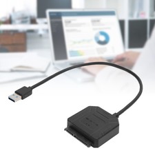 USB 3.0 Adapter 2.5in 3.5in SSD HDD Hard Drive Cable Notebook Computer QWAA picture