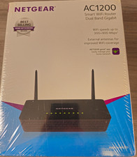 New Sealed Netgear AC1200 Model R6220 Smart Wifi Router With External Antenna picture