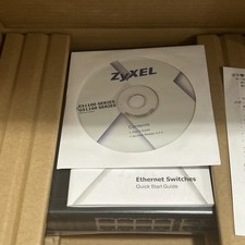 ZyXEL ES-1100 (ES1100-16P-US01F) 16-Port Ethernet Switch New In Box picture
