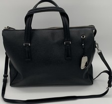 Tumi Sinclair Nina Black Travel Commuter Briefcase Computer Shoulder Bag 7933002 picture