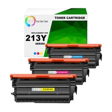 3Pk TCT Premium 213Y CYM Super HY for Compatible HP 5700dn 6700 Toner Cartridge picture