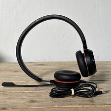 Jabra Evolve 30 II HSC060 03-02608 Stereo Call Center Headset With Mic Used picture