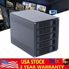 HDD Enclosure Hot Swap Cage 5-Bay 3 x 5.25