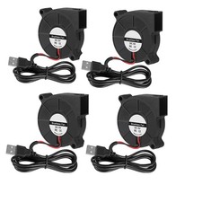 4PCS 5015 USB 5V Blower Cooling Fan 50mm x 50mm x 15mm 5V USB Blower Fan for ... picture