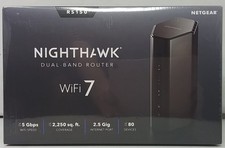 NETGEAR Nighthawk RS150 WiFi 7 Dual-Band Router – Black - NEW picture