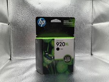 HP 920XL Office Jet Black Ink Cartridge Genuine Sealed in Box Expired picture