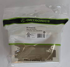 Ortronics - OR-40300185 - Single Gang Plastic Box - Fog White - TEN - 10  NEW picture