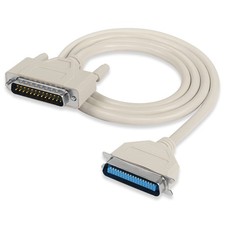 DB25 to CN36 Parallel Printer Cable, DB25 25 Pin Male to CN36 Centronics 36 P... picture