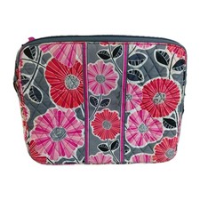 NWOT Vera Bradley Cherry Blossom Laptop Case 14” X 11” picture