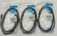 Lot of 3 C2G 6ft Mini DisplayPort (M) To DisplayPort(M) Cable BLACK 54301 picture