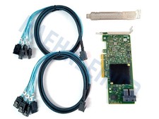 LSI Avago 9300-8i SATA / SAS HBA Controller P16 IT Mode 12Gb PCIe x8 + 2 cables picture