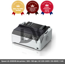 Epson LQ-2090HII dot printer / 360×180 dpi / AC 220-240V / 50-60HZ / 1.4A picture
