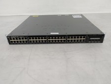 Cisco Catalyst WS-C3650-48TQ-S 48x 1GbE Gigabit Ethernet Managed Switch picture