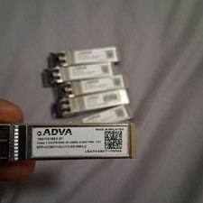 LOT OF 8 Adva 1061701863-01 SFP+ CDR / 11GU / 1310S SM / LC Transceiver picture