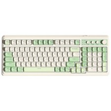 S99 99-Key Wireless Membrane Gaming Keyboard, RGB Illuminated, Tri-Mode, Knob picture