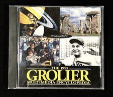 The 1995 Grolier Multimedia Encyclopedia Software PC CD/ROM picture