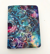 VORI 7” x 5.5” Tablet E-Reader Folio Case Mandala Print New picture