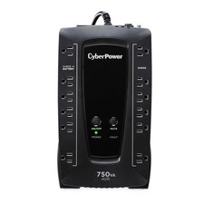CyberPower 750VA UPS Battery Backup AVR Surge Protector for Electronics 450W picture