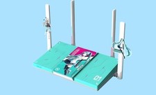 ASUS TX Gaming Router Hatsune Miku Collaboration Wifi 7, 2.5 Ghz Compatible. picture