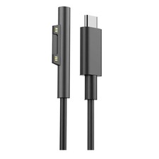 Generic USB-C To Microsoft Surface Laptop Cable (1.5M) Black - Surface Pro picture