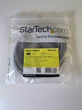 STARTECH 25FT STRAIGHT THROUGH SERIAL CABLE DB9 M/F MXT106 picture