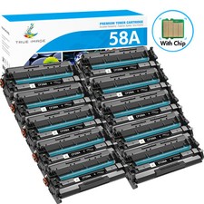 10x CF258A 58A Toner Compatible With HP Laserjet Pro M404dn MFP M428dw With Chip picture